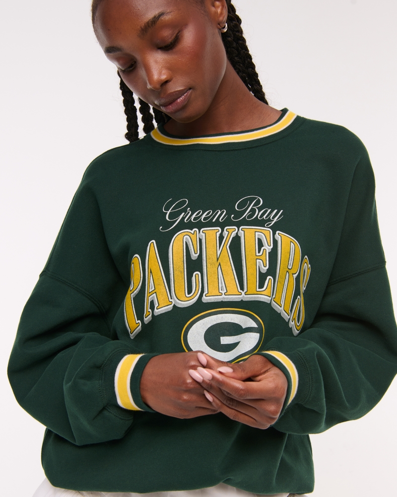Women's Green Bay Packers Sunday Crew Women's Tops