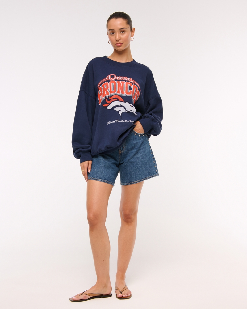 Denver Broncos Vintage Sunday Crew