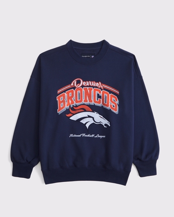 Women's Denver Broncos Sunday Crew Women's Tops
