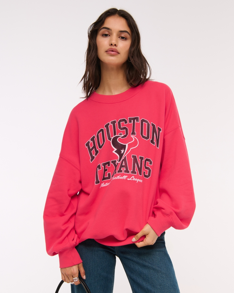 Houston Texans Vintage Sunday Crew