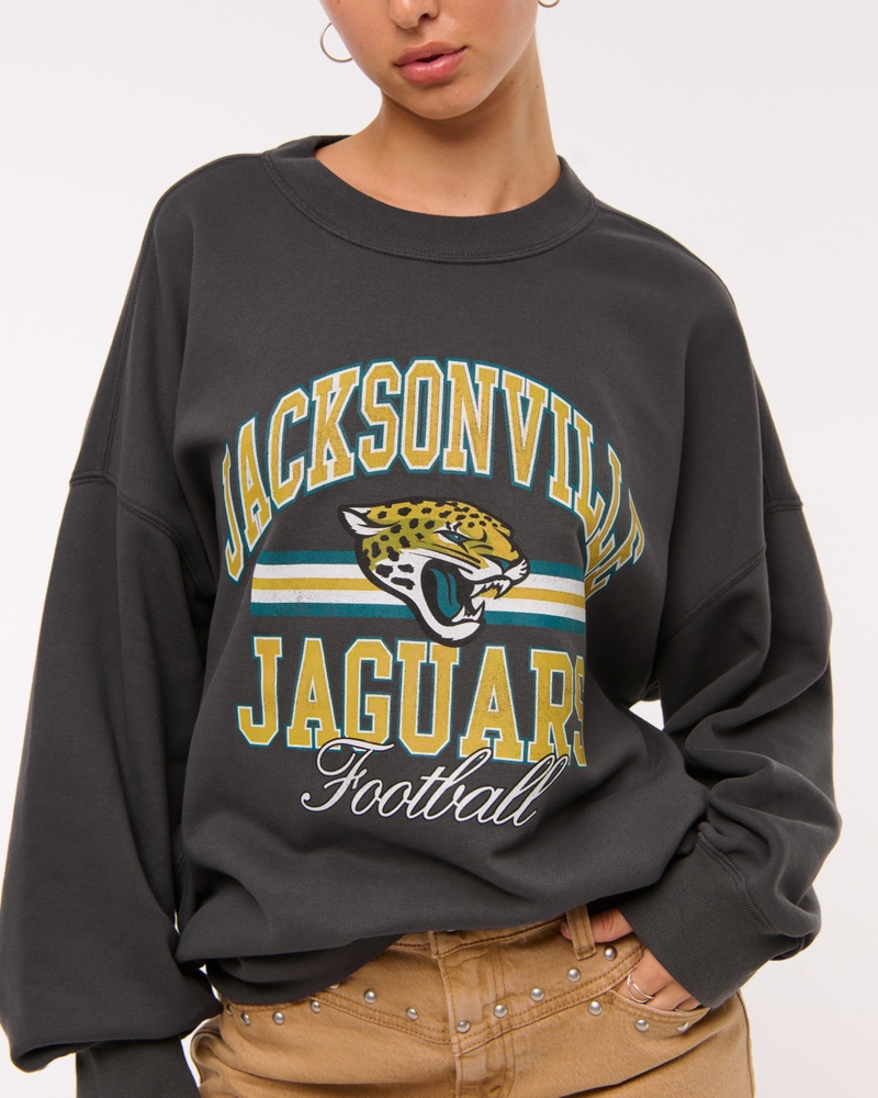Jacksonville Jaguars Vintage Sunday Crew