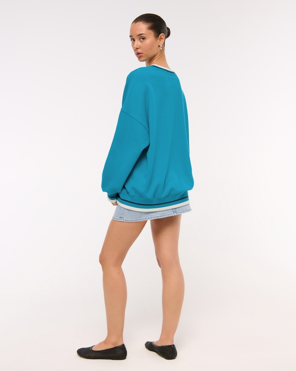 Women's Miami Dolphins Sunday Crew | Women's Tops | Abercrombie.com