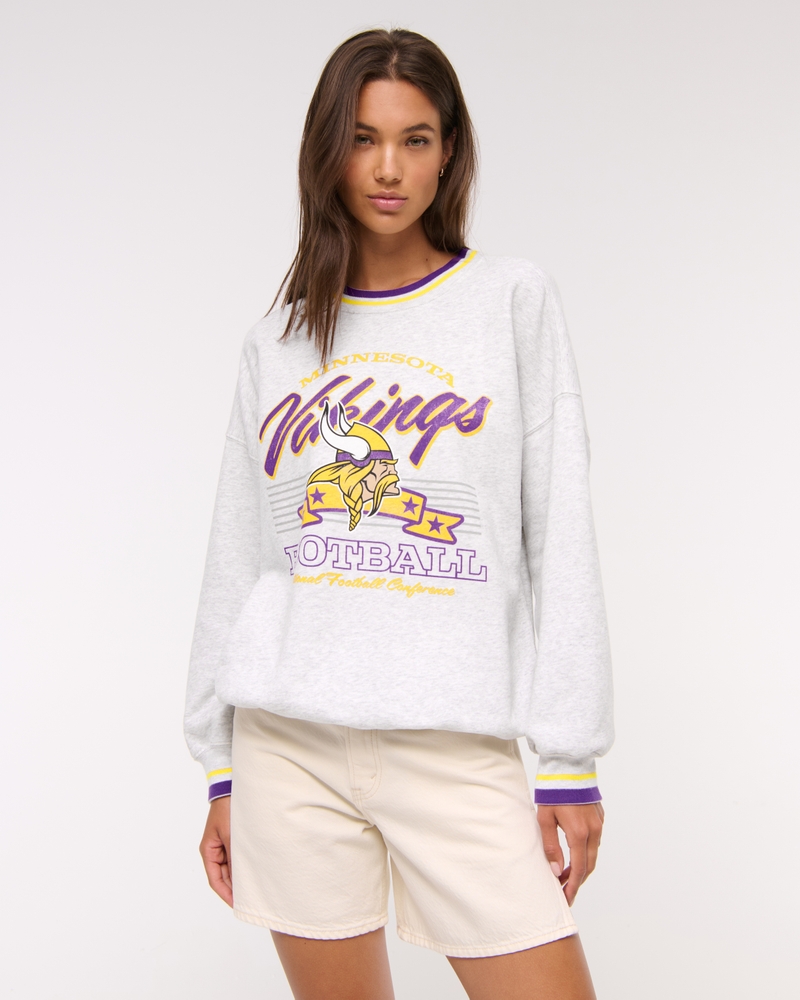 Minnesota Vikings Vintage Sunday Crew