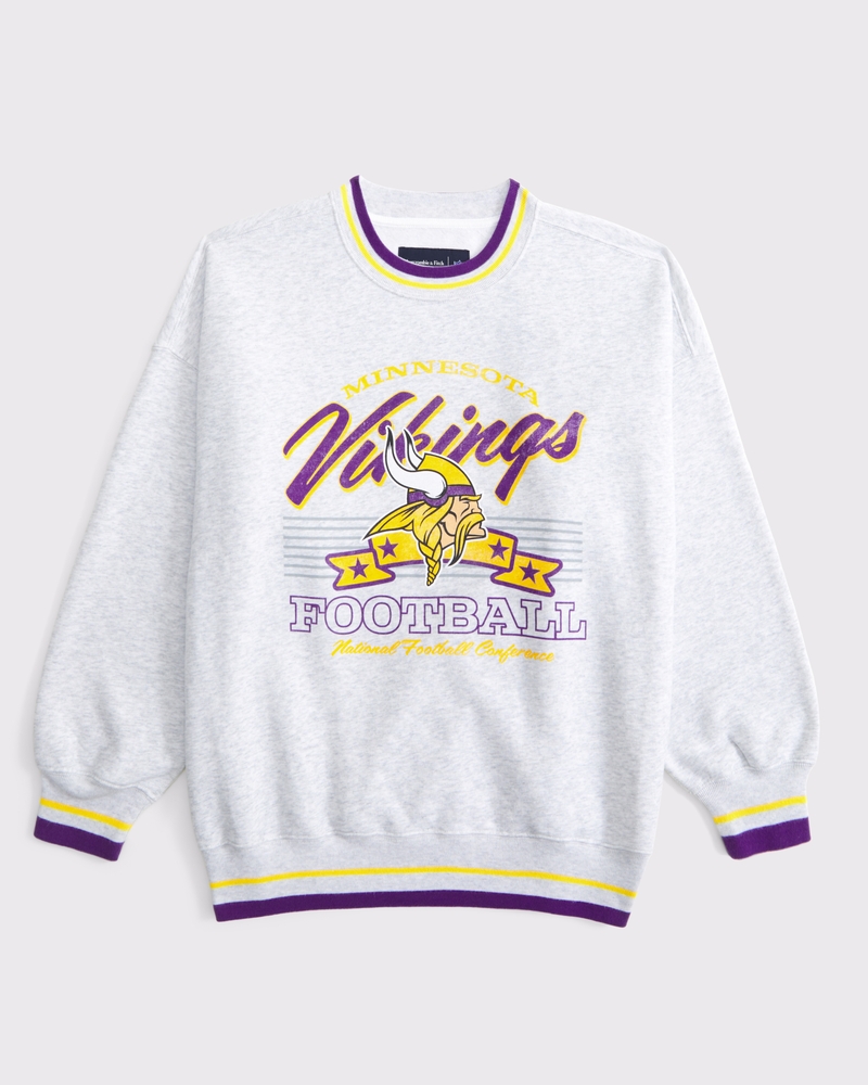 トップス 1940s McKesson Robbins Inc. athletic Women's Minnesota Vikings Vintage Sunday Crew | Women's Tops