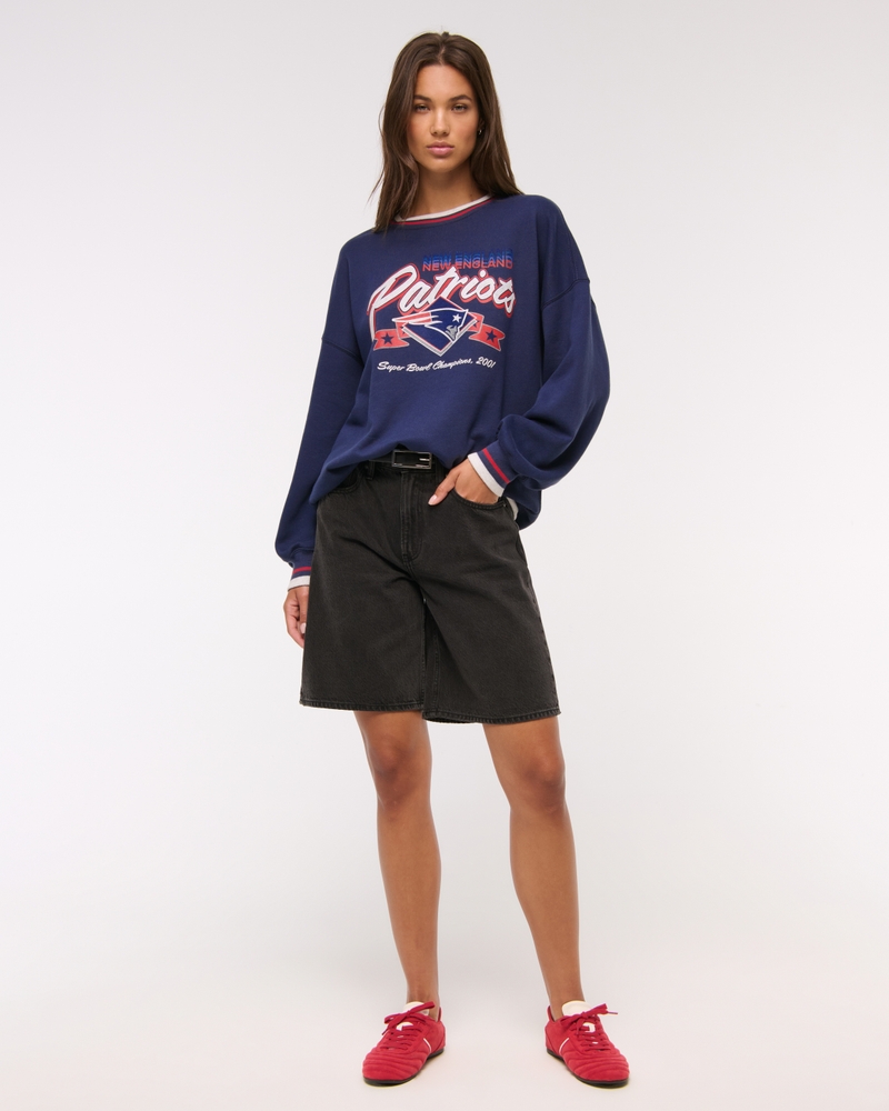 New England Patriots Vintage Sunday Crew