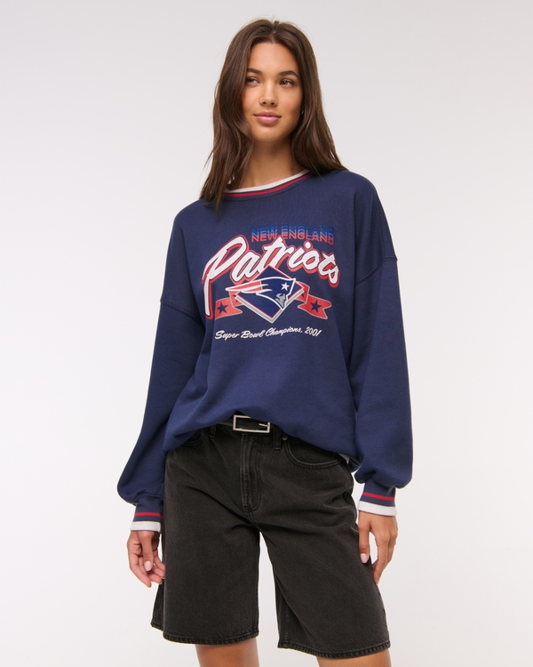 New England Patriots Vintage Sunday Crew