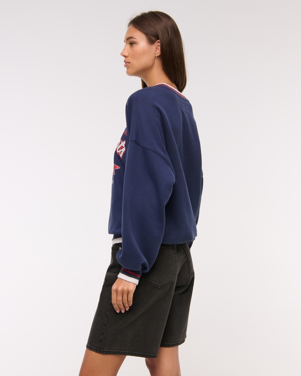 New England Patriots Vintage Sunday Crew