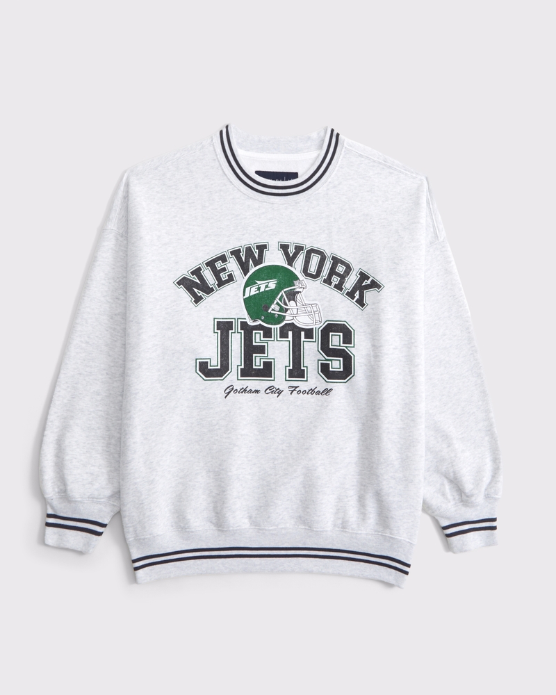 New York Jets Graphic Crew Sweatshirt