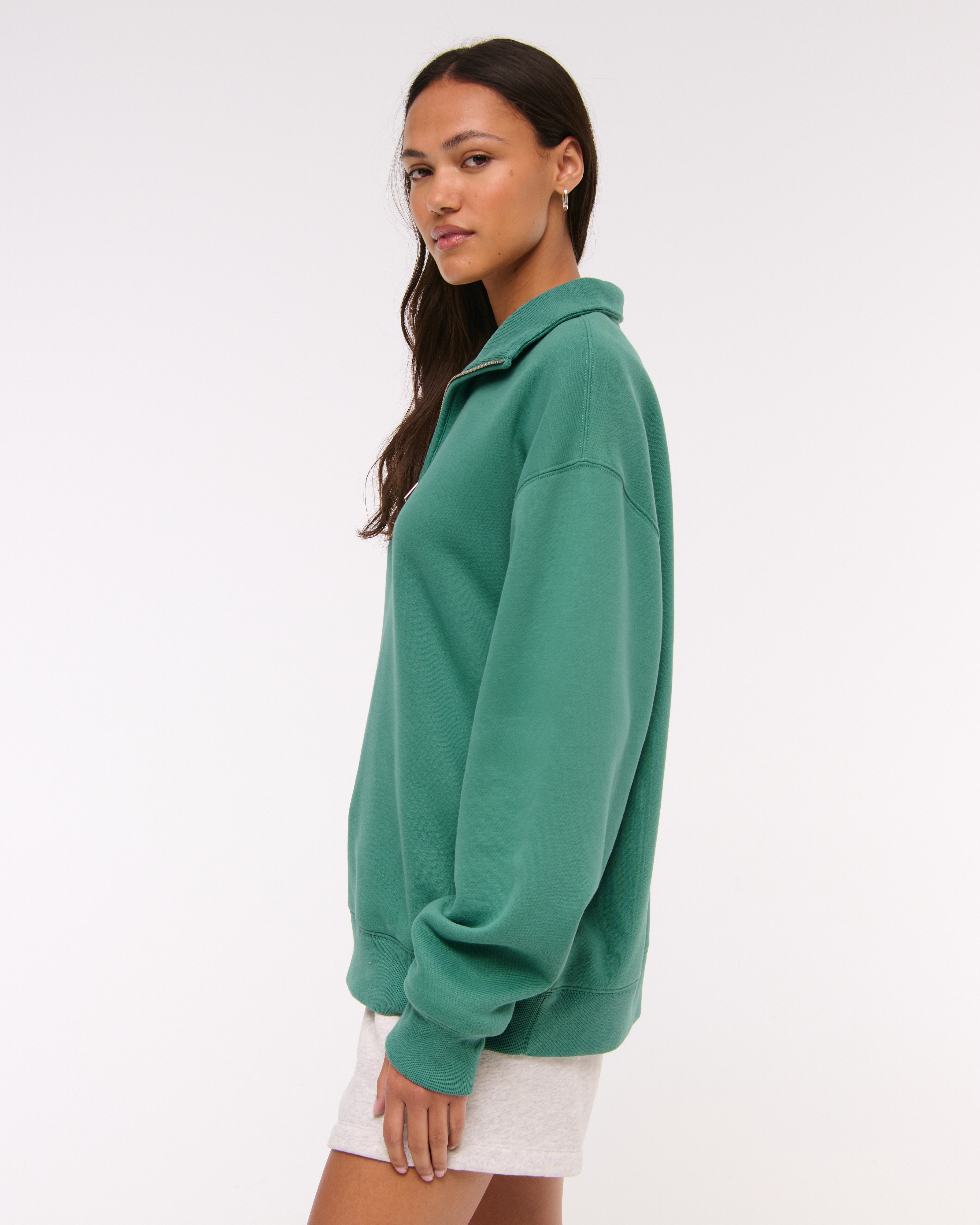 トップス 50s 60s FINEST QUALITY Half Zip Sweat 50s 60s Vintage Penney's Cotton Quarter Zip Sweatshirt