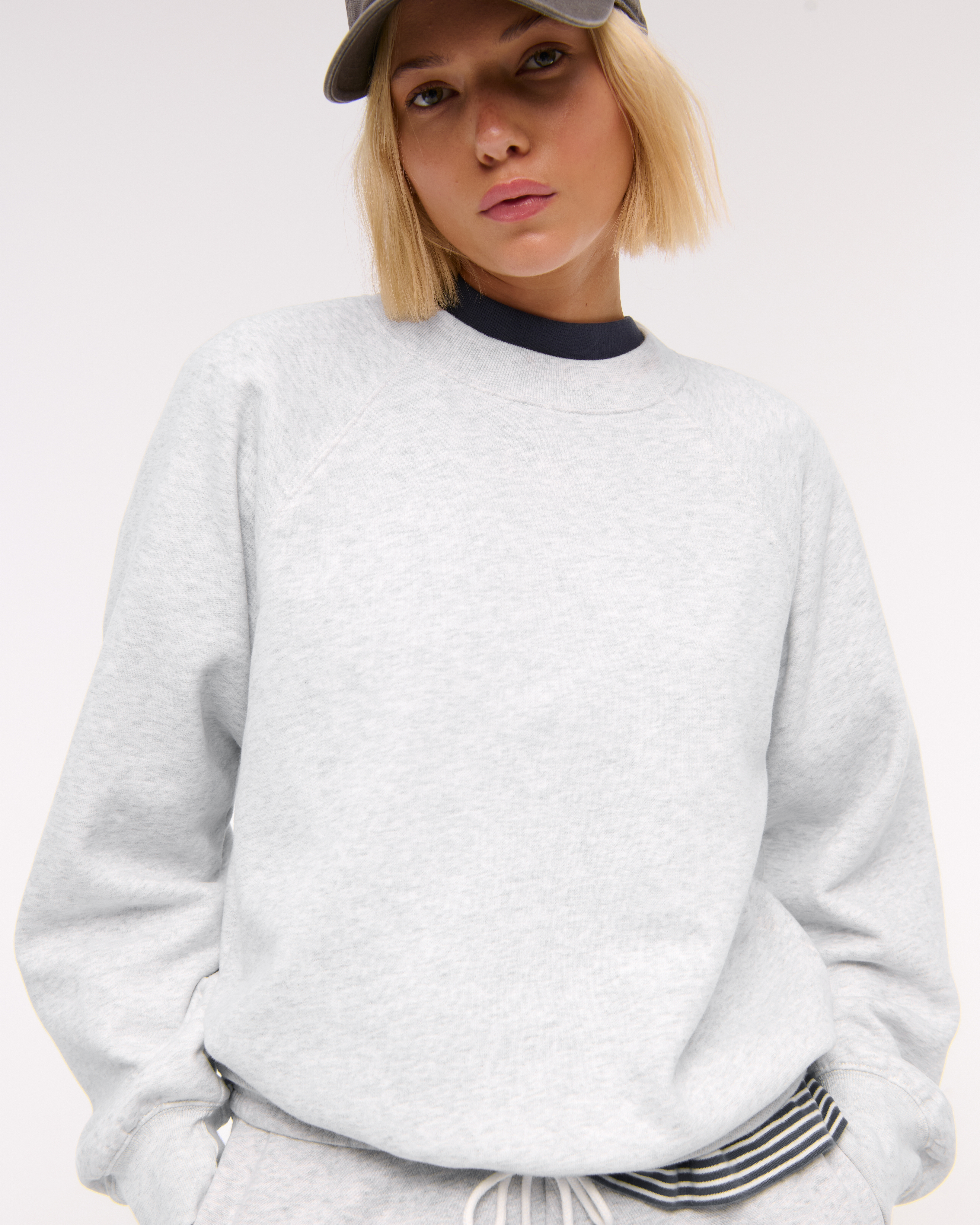 Women's Raglan Classic Sunday Crew | Women's Matching Sets