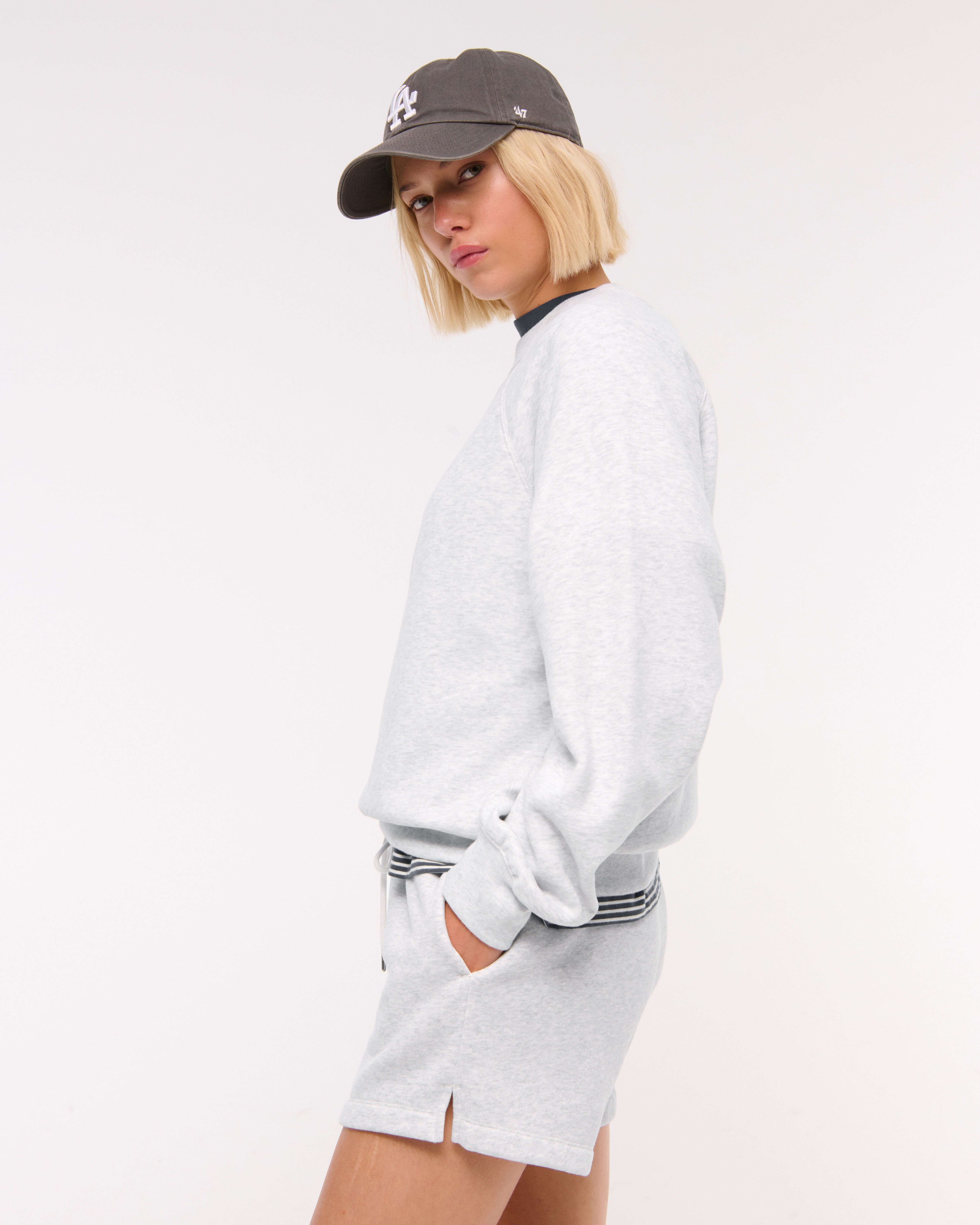 Women's Raglan Classic Sunday Crew | Women's Matching Sets