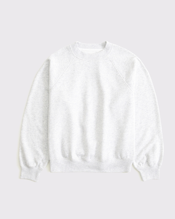 Raglan Classic Sunday Crew, Light Gray view 1