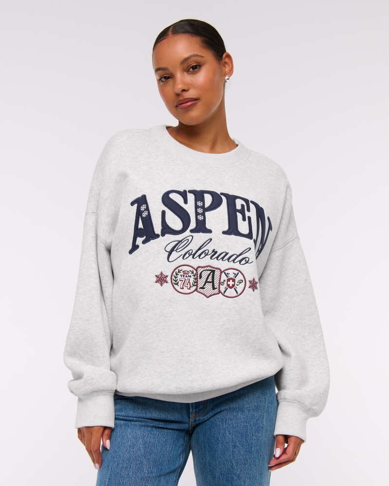 Winter Destination Oversized Sunday Crew
