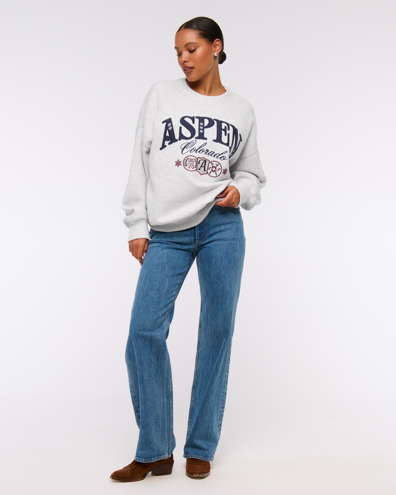 Winter Destination Oversized Sunday Crew