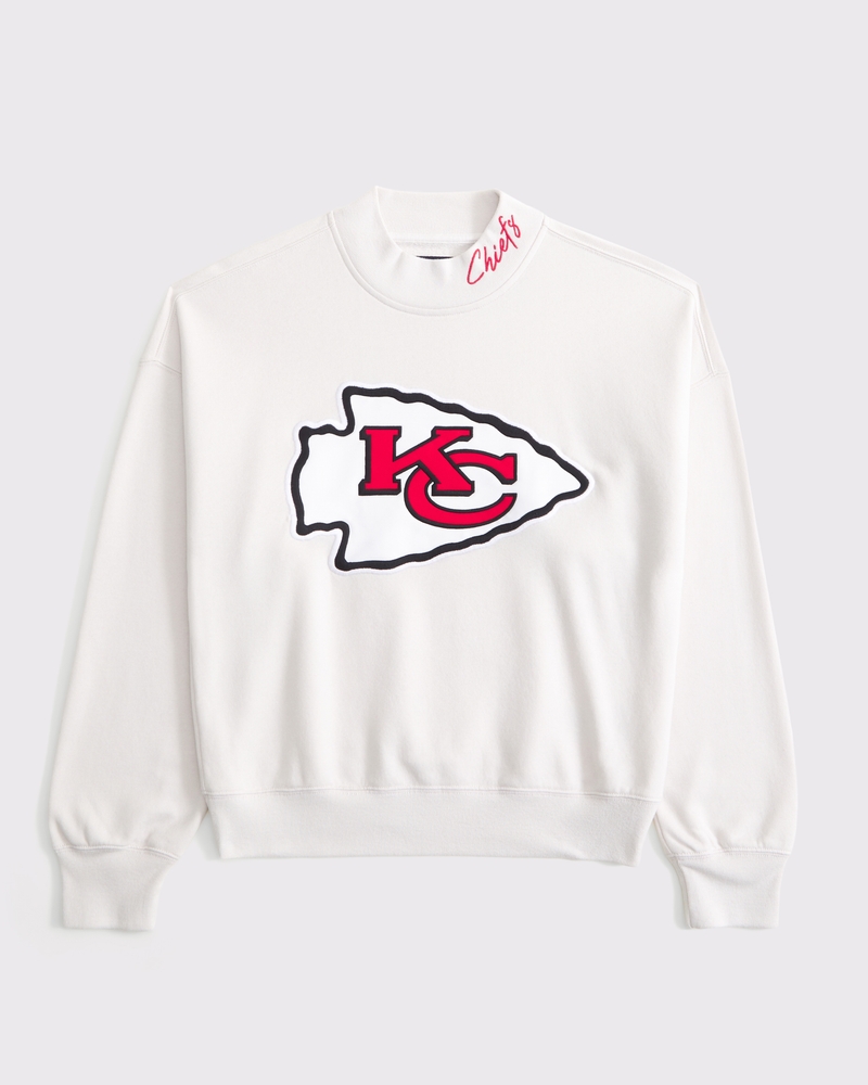 Kansas City Chiefs Sunday Mockneck Crew