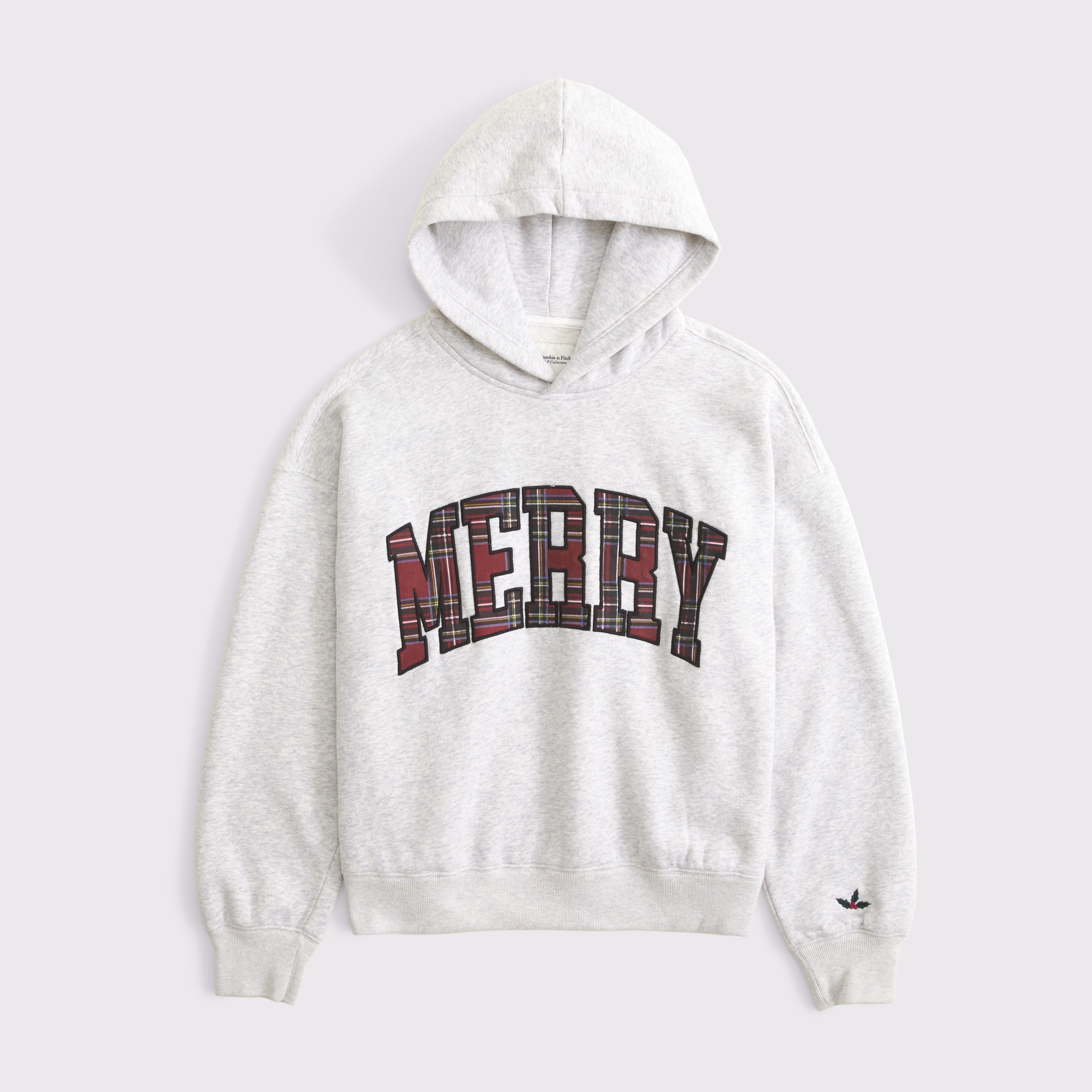 Abercrombie & Fitch Merry Sunday Hoodie In Gray