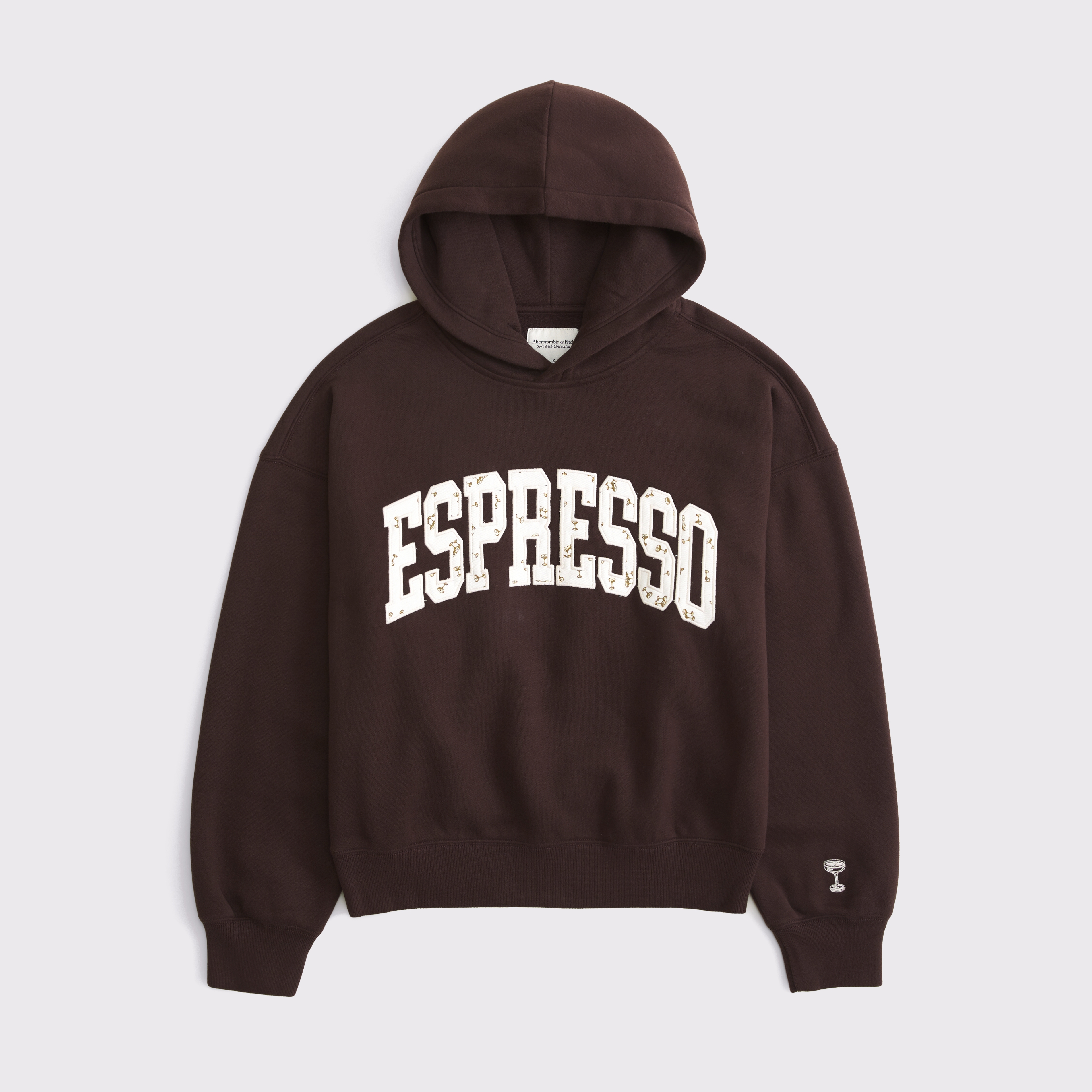 Abercrombie & Fitch Espresso Sunday Hoodie In Brown