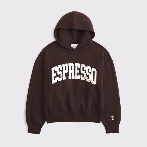 Женские худи Abercrombie & Fitch Espresso Sunday