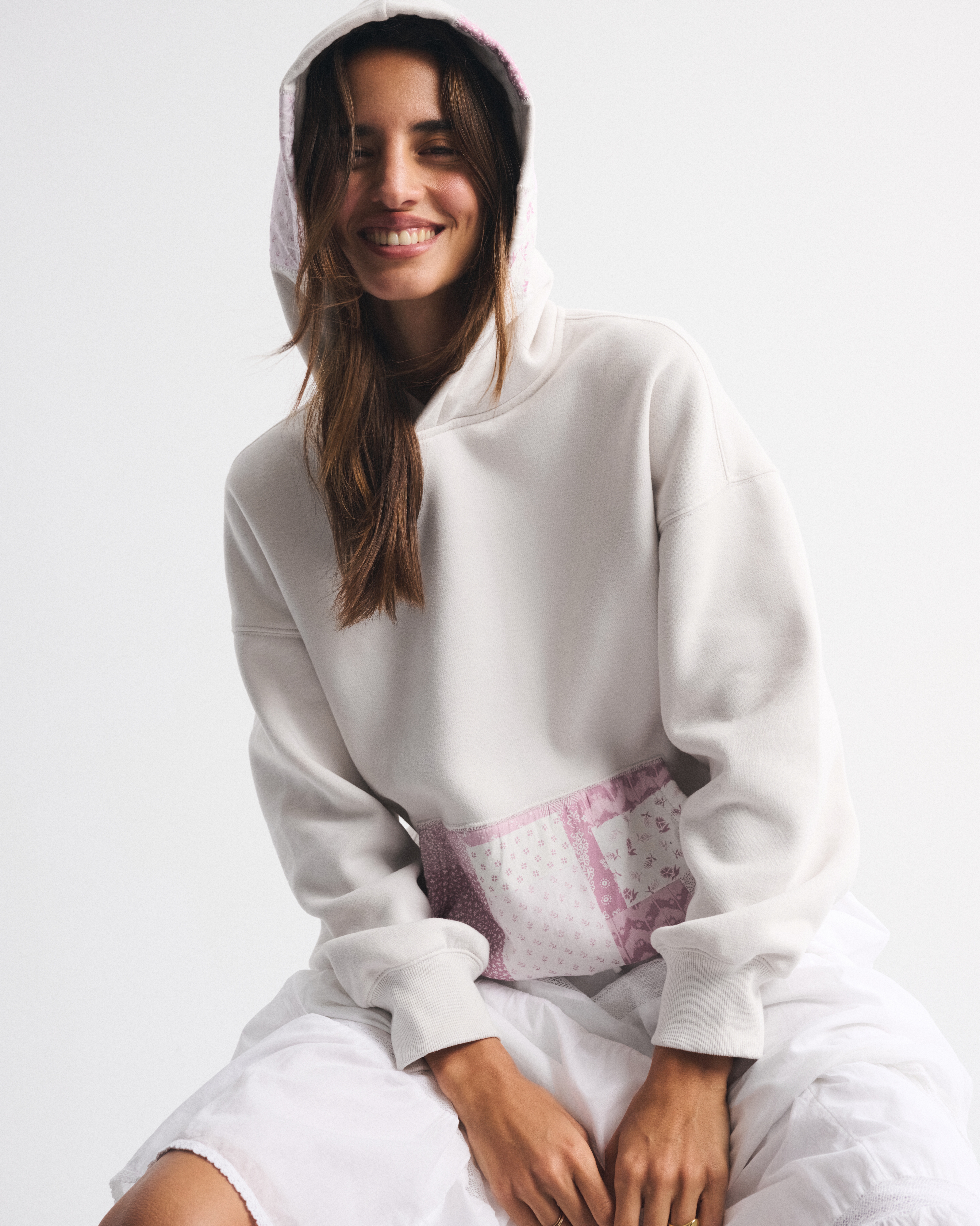 Abercrombie & Fitch Sunday Hoodie In Sand