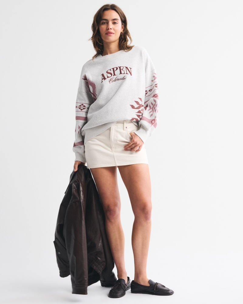 Aspen Oversized Sunday Crew