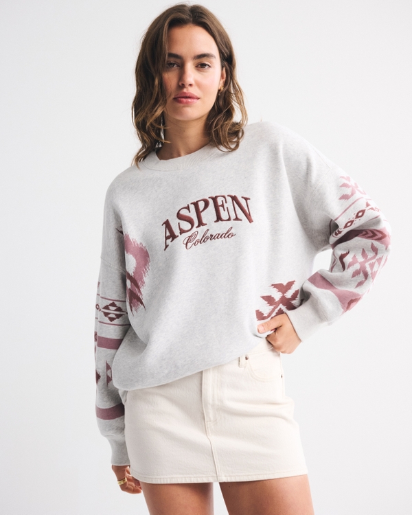 Aspen Oversized Sunday Crew