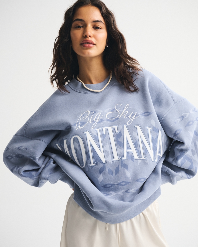 Montana Oversized Sunday Crew