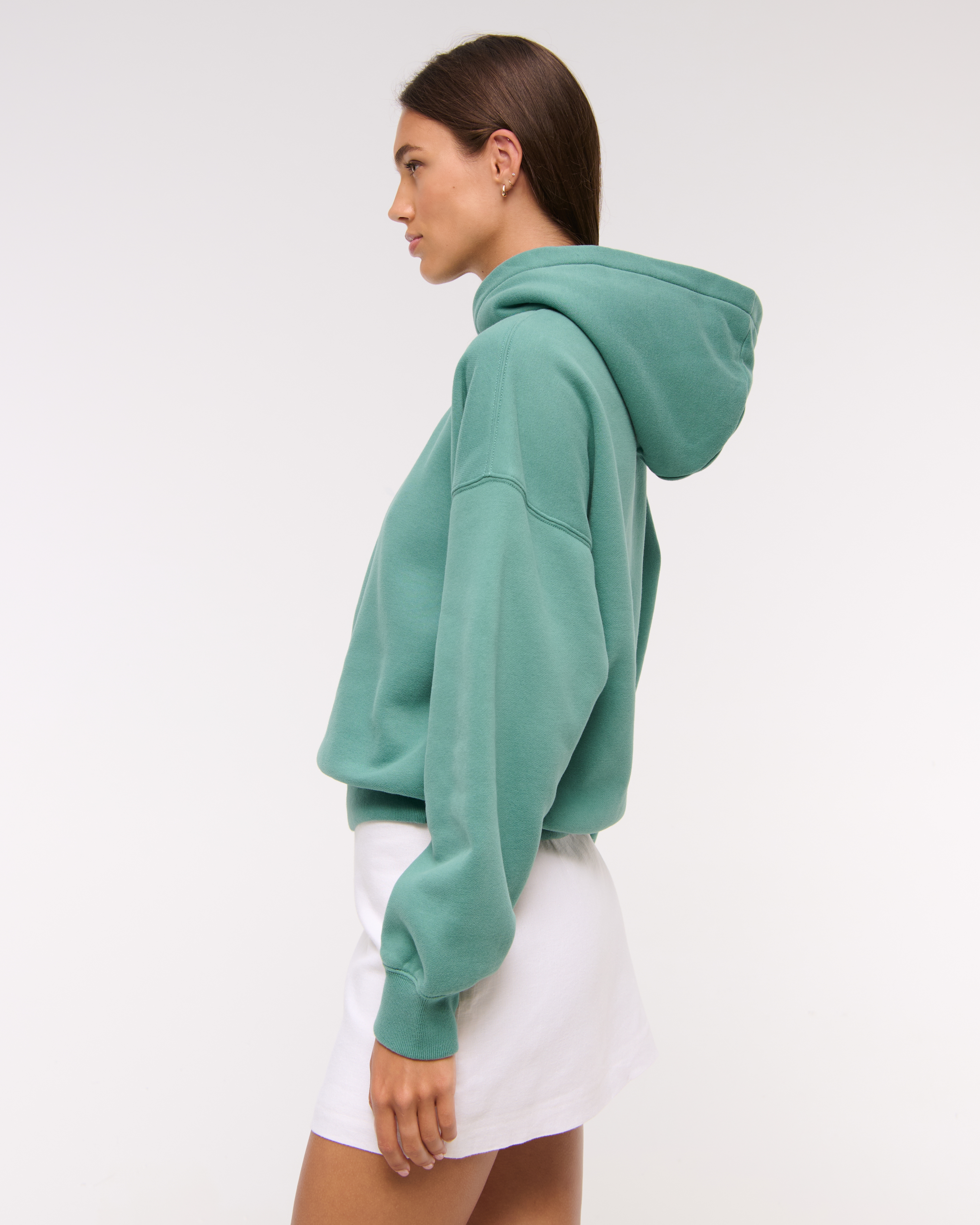 Abercrombie & Fitch Sunday Hoodie In Green