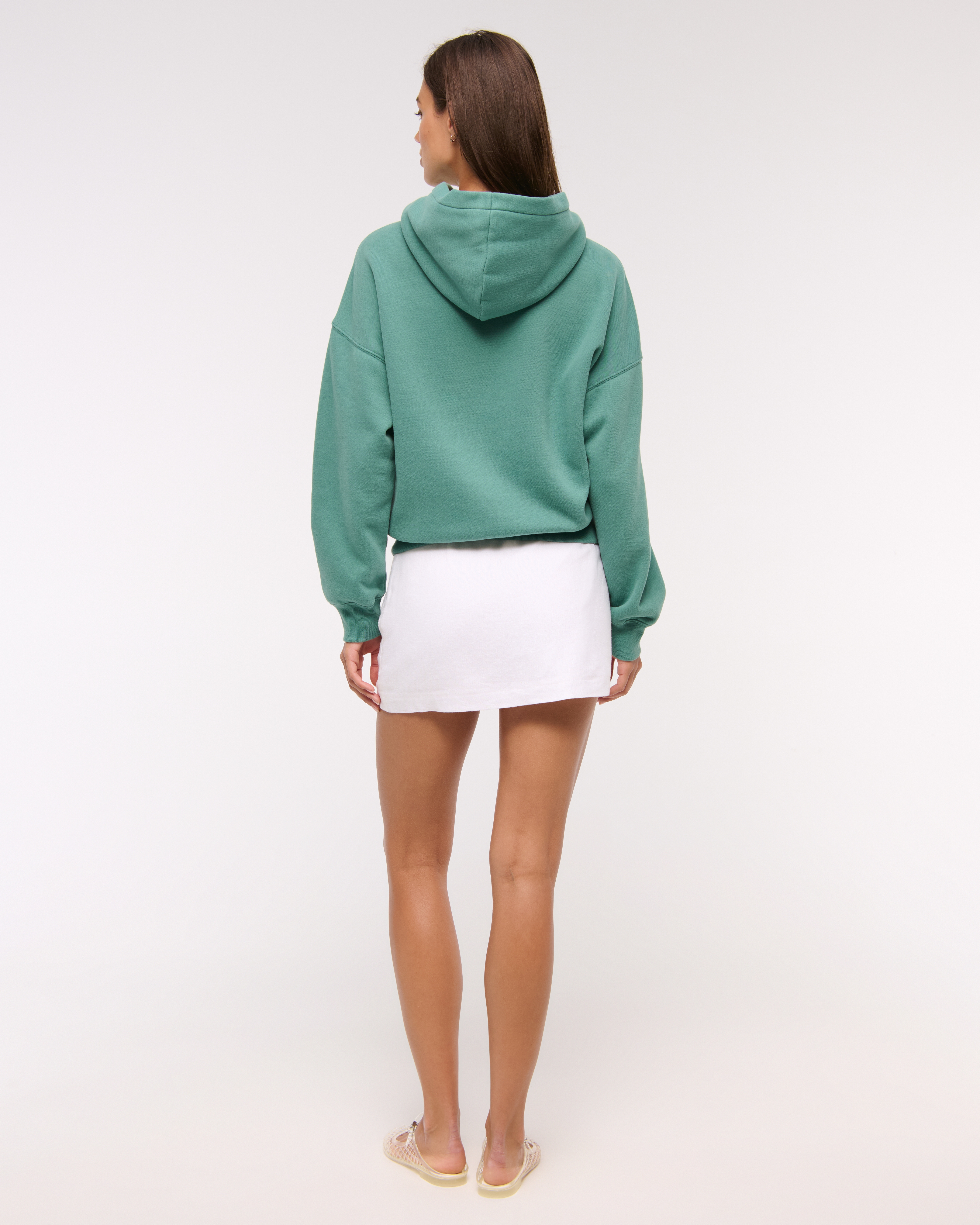 Abercrombie & Fitch Sunday Hoodie In Green