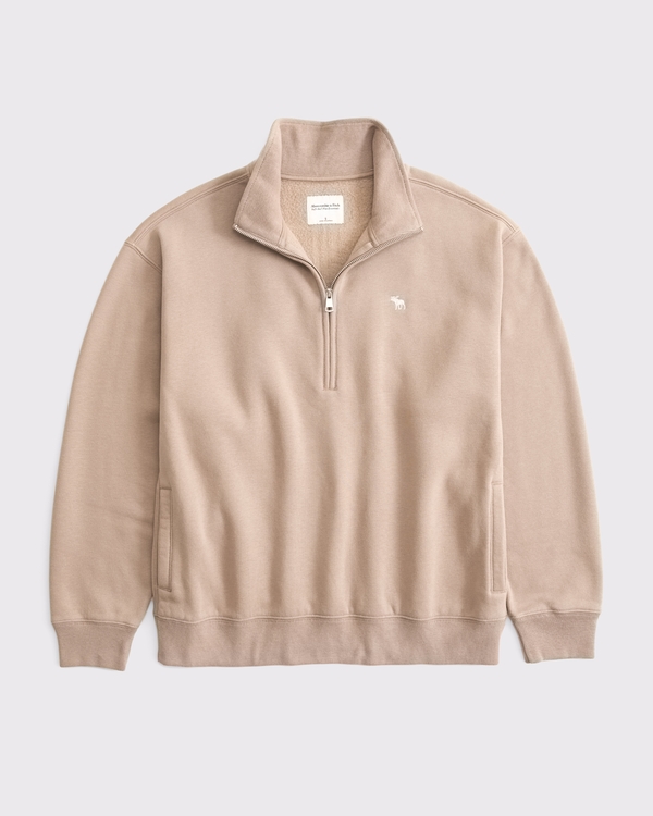 Sunday Icon Half-Zip, ブラウン view 1