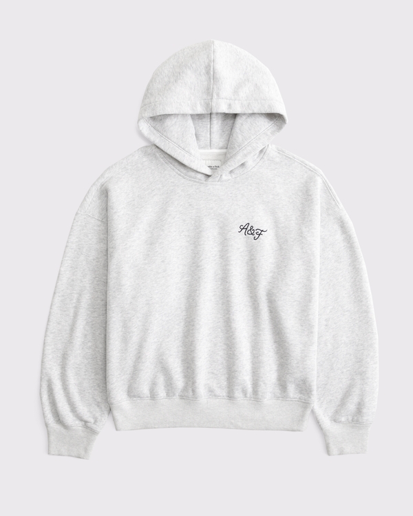Logo Sunday Hoodie, Med Grey Pattern view 1