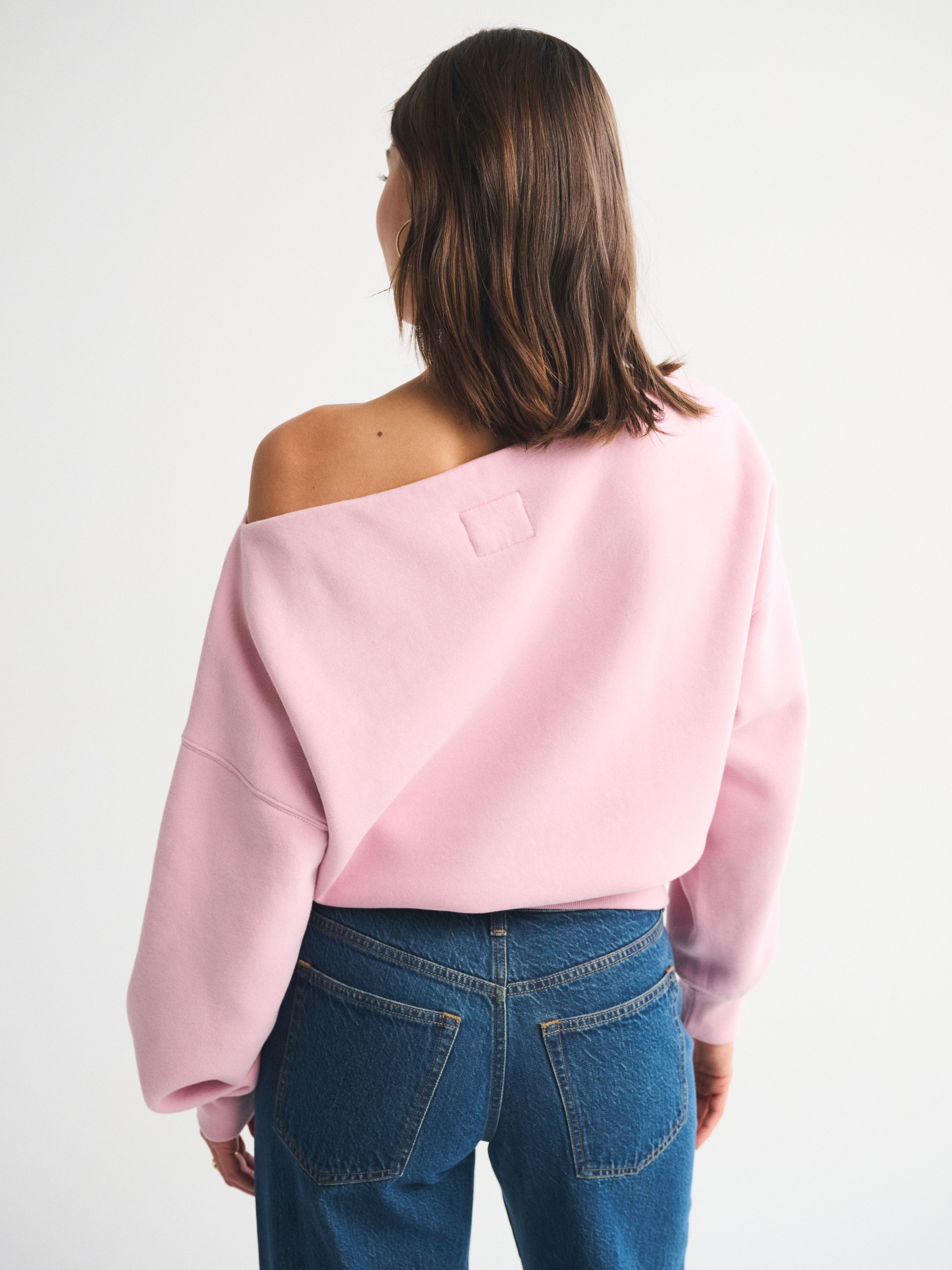 Abercrombie & Fitch Sunday Slash Top In Purple