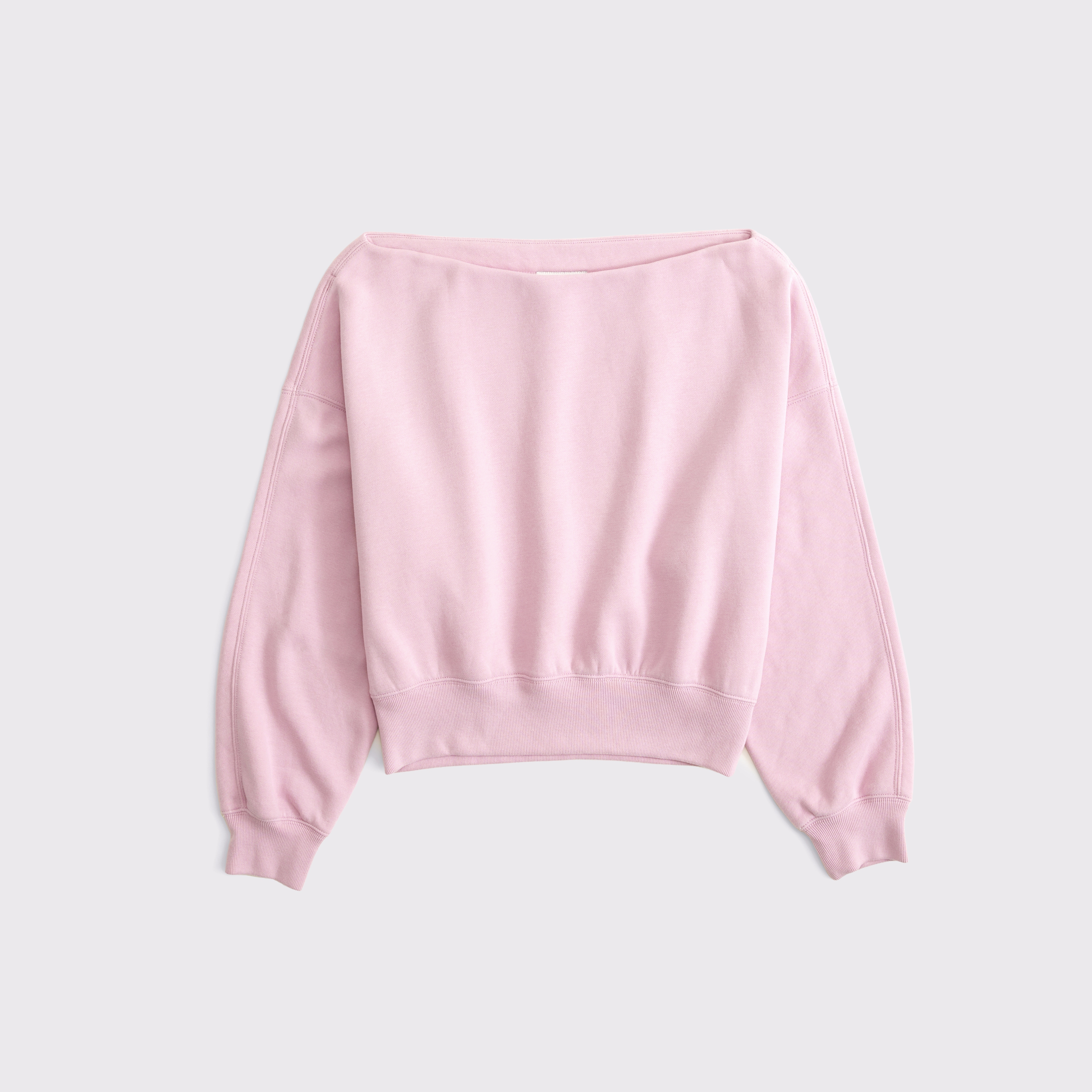 Abercrombie & Fitch Sunday Slash Top In Purple