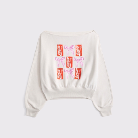 Женские топы Abercrombie & Fitch Coca-Cola Sunday Slash Top