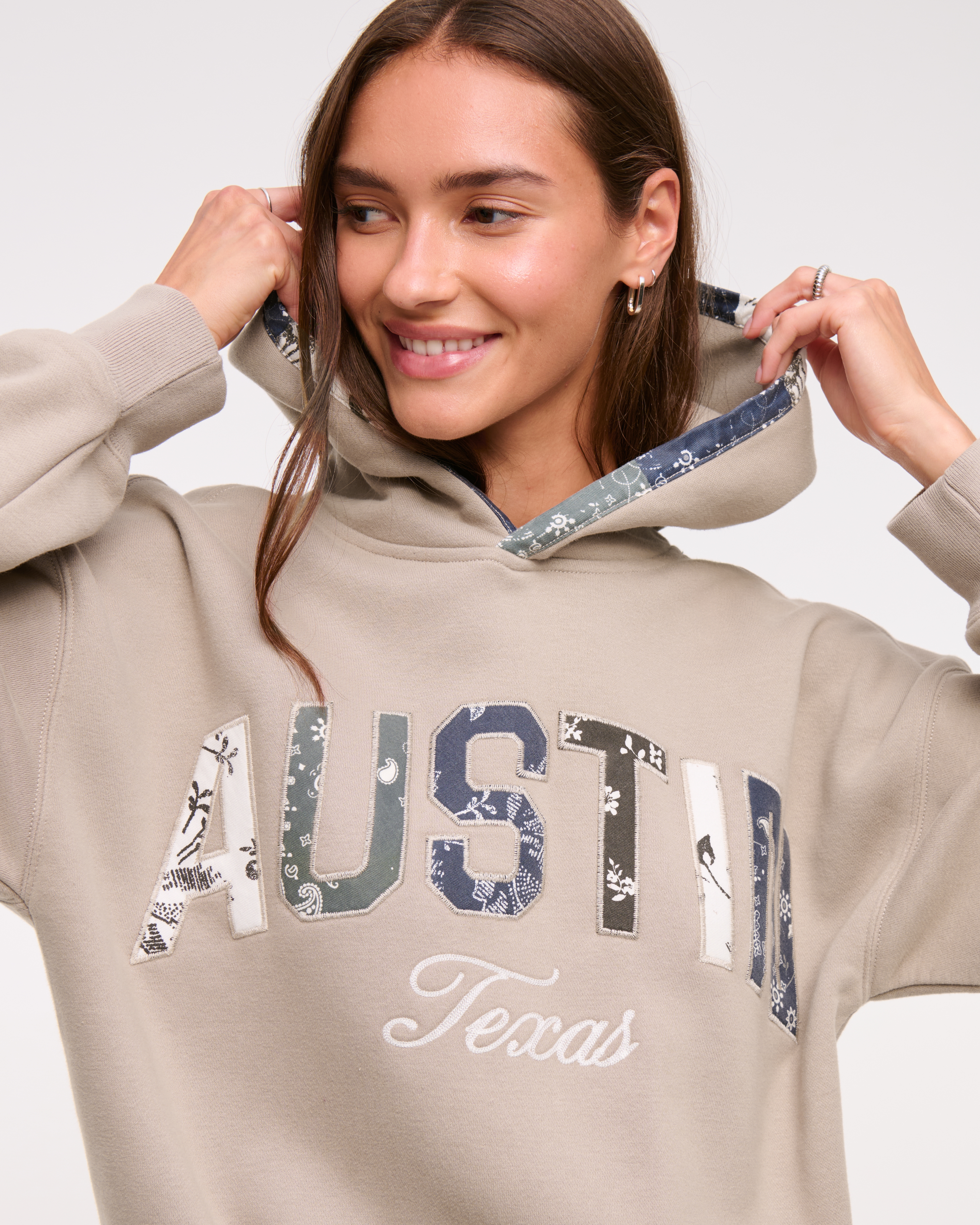 Женские худи Abercrombie & Fitch Texas Sunday — фото 3
