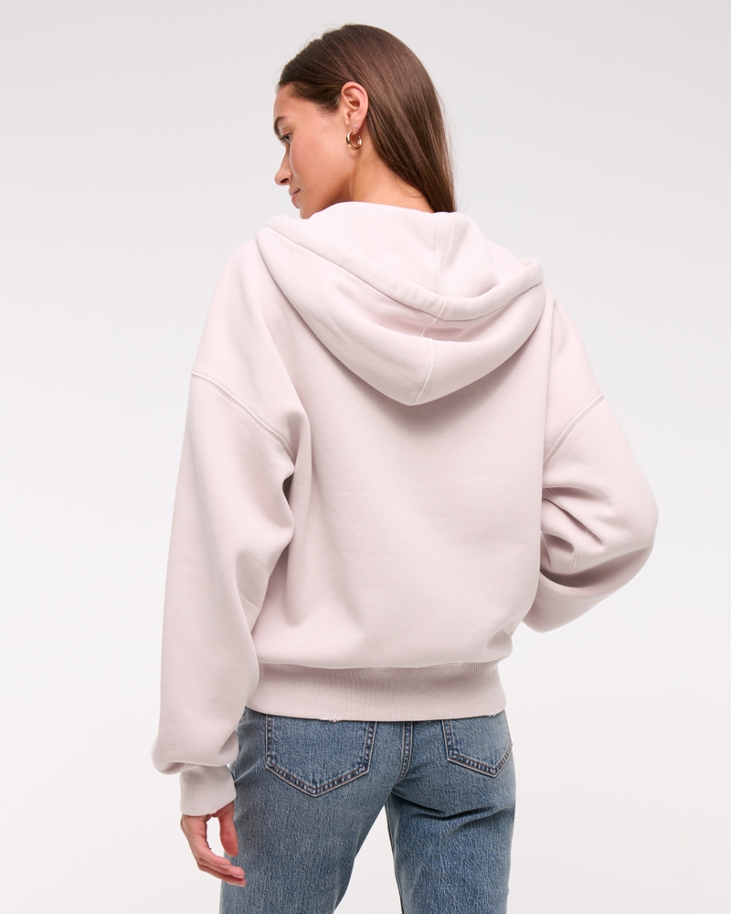 Sunday-Hoodie mit durchgehendem Reißverschluss