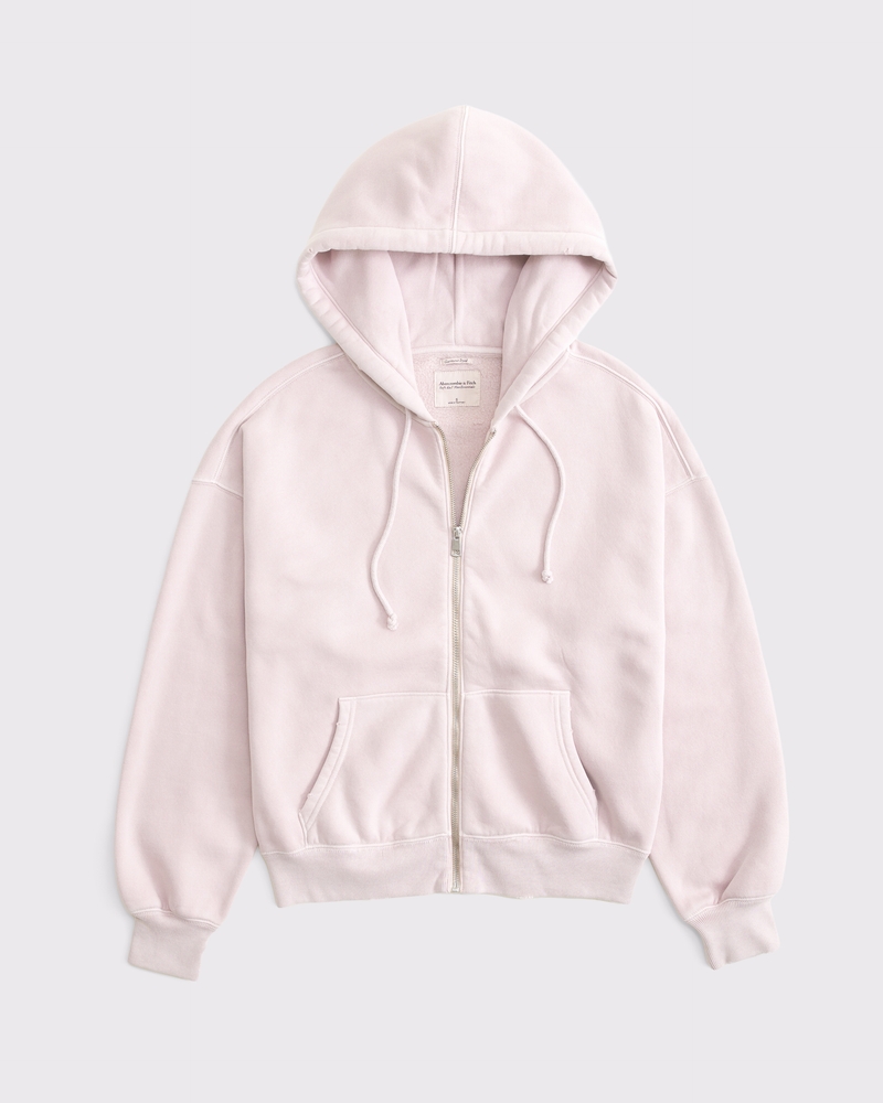 Women's Sunday Hooded Full-Zip | Women's Tops | Abercrombie.com
