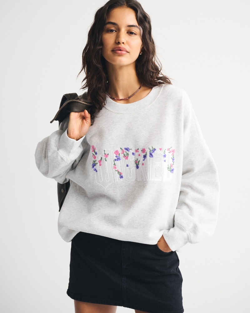 Women's Wicked Oversized Sunday Crew | Women's Tops