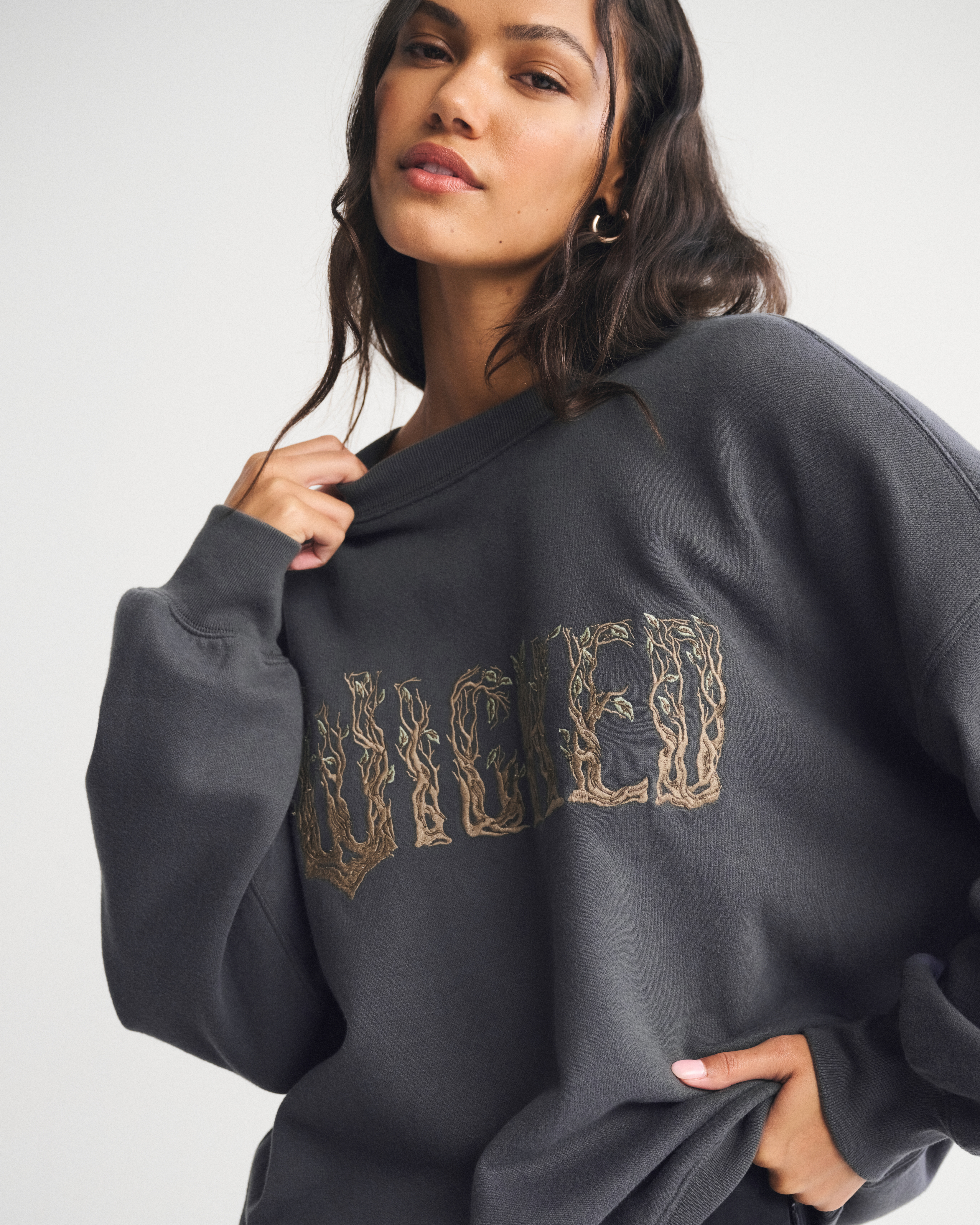 Bibiy ANGELICA SWEATSHIRT 正規品 Angel's Face - Girls Pink Happy Face Sweatshirt