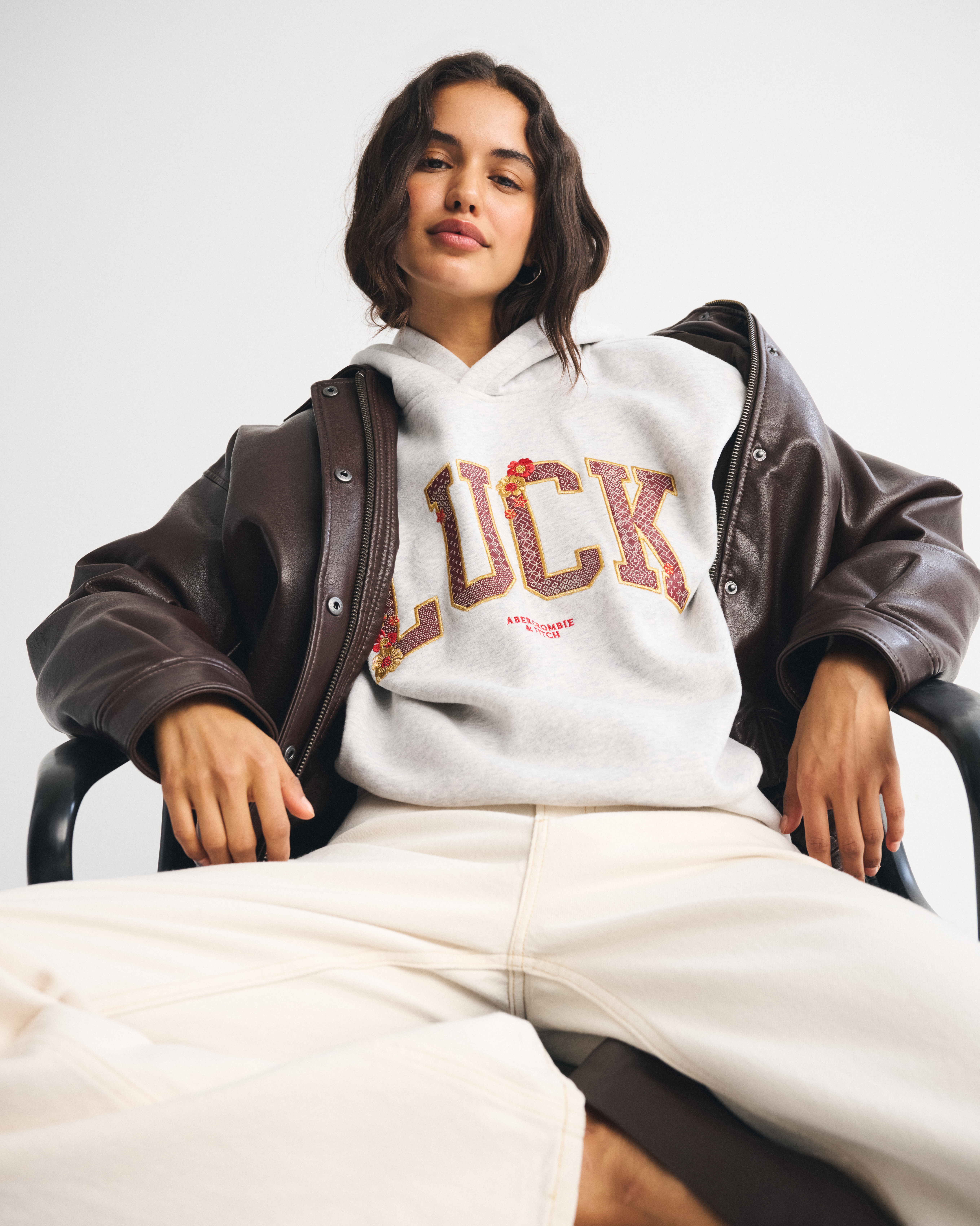 Женские худи Abercrombie & Fitch Lunar New Year Sunday — фото 2