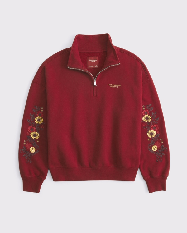 【新品】Abercrombie&Fitch 春節 サンデー ハーフジップ ウィメンズ 春節 サンデー ハーフジップ | ウィメンズ セール