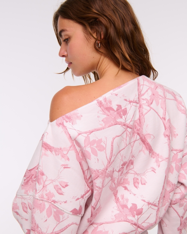 Sunday Slash Top, Pink Camo view 2