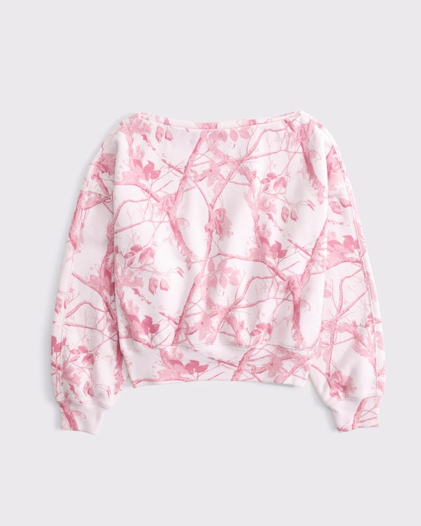 Sunday Slash Top, Pink Camo view 1