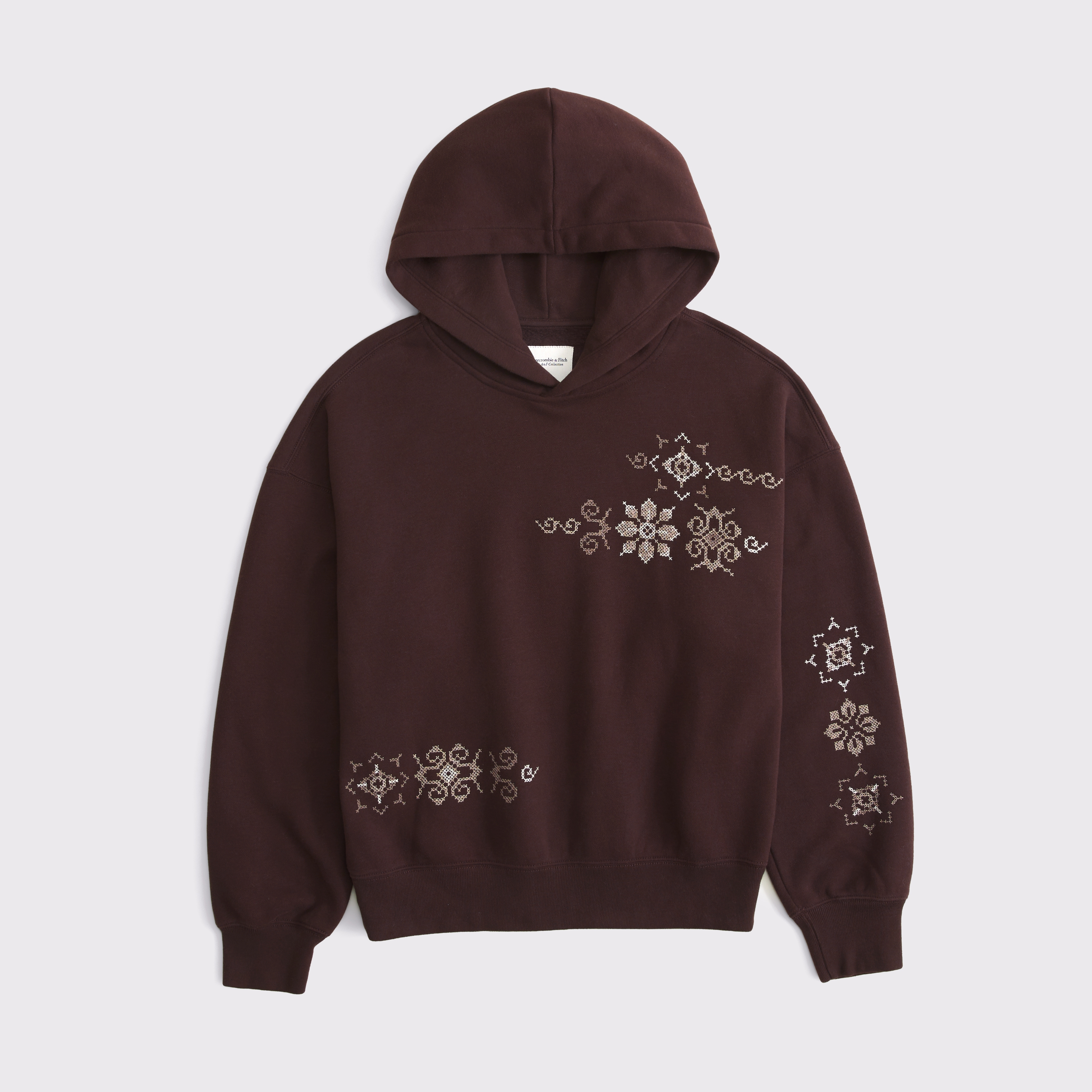 Abercrombie & Fitch Sunday Hoodie In Brown