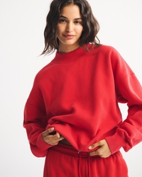Women's Sunday Mockneck Crew | Women's Tops | Abercrombie.com