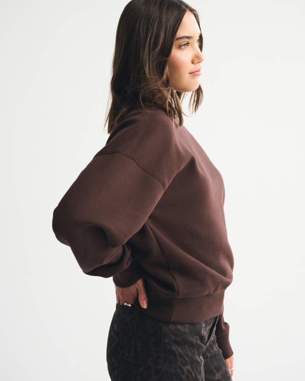 Women's Sunday Mockneck Crew | Women's Tops | Abercrombie.com