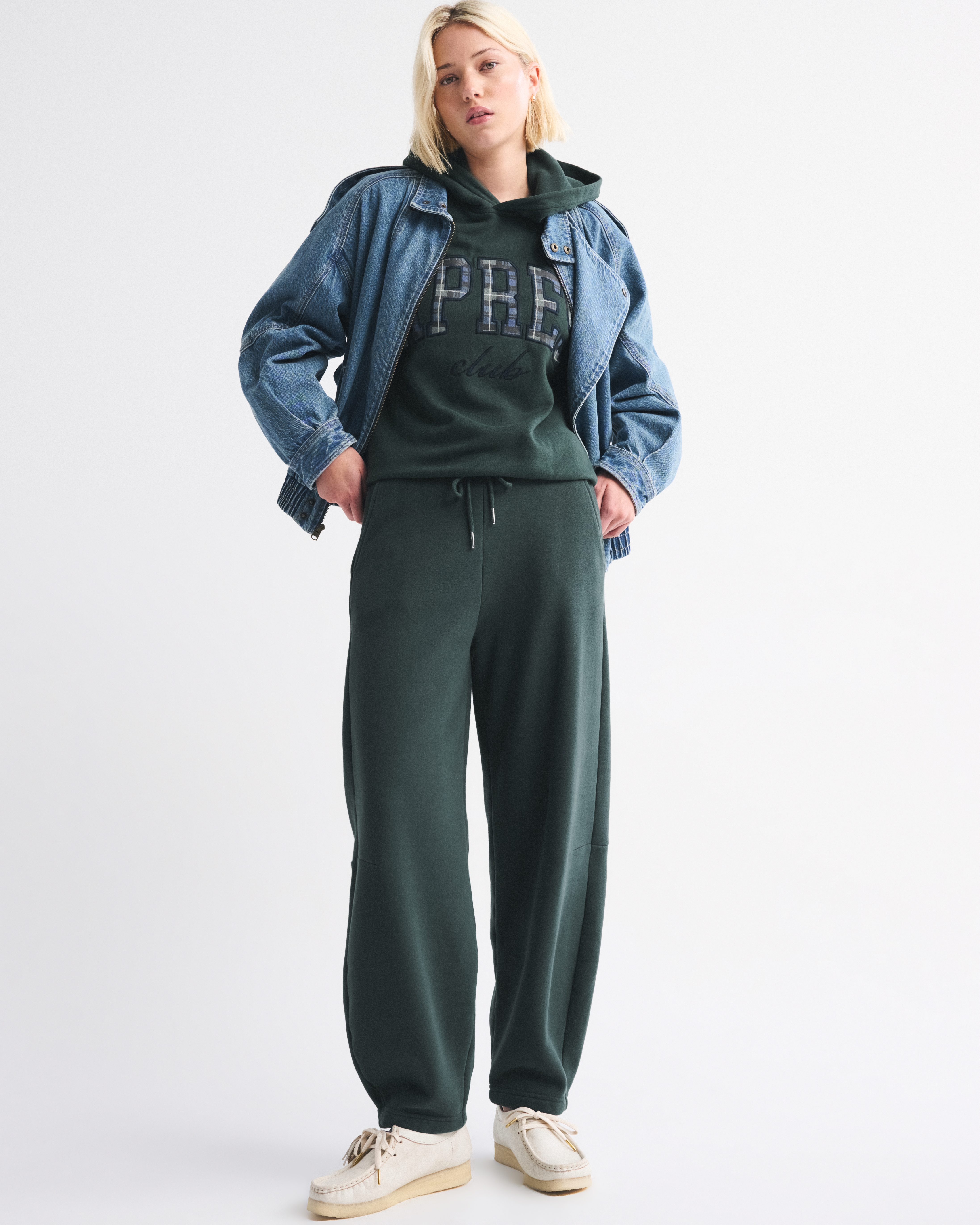 Женские худи Abercrombie & Fitch Sunday — фото 3