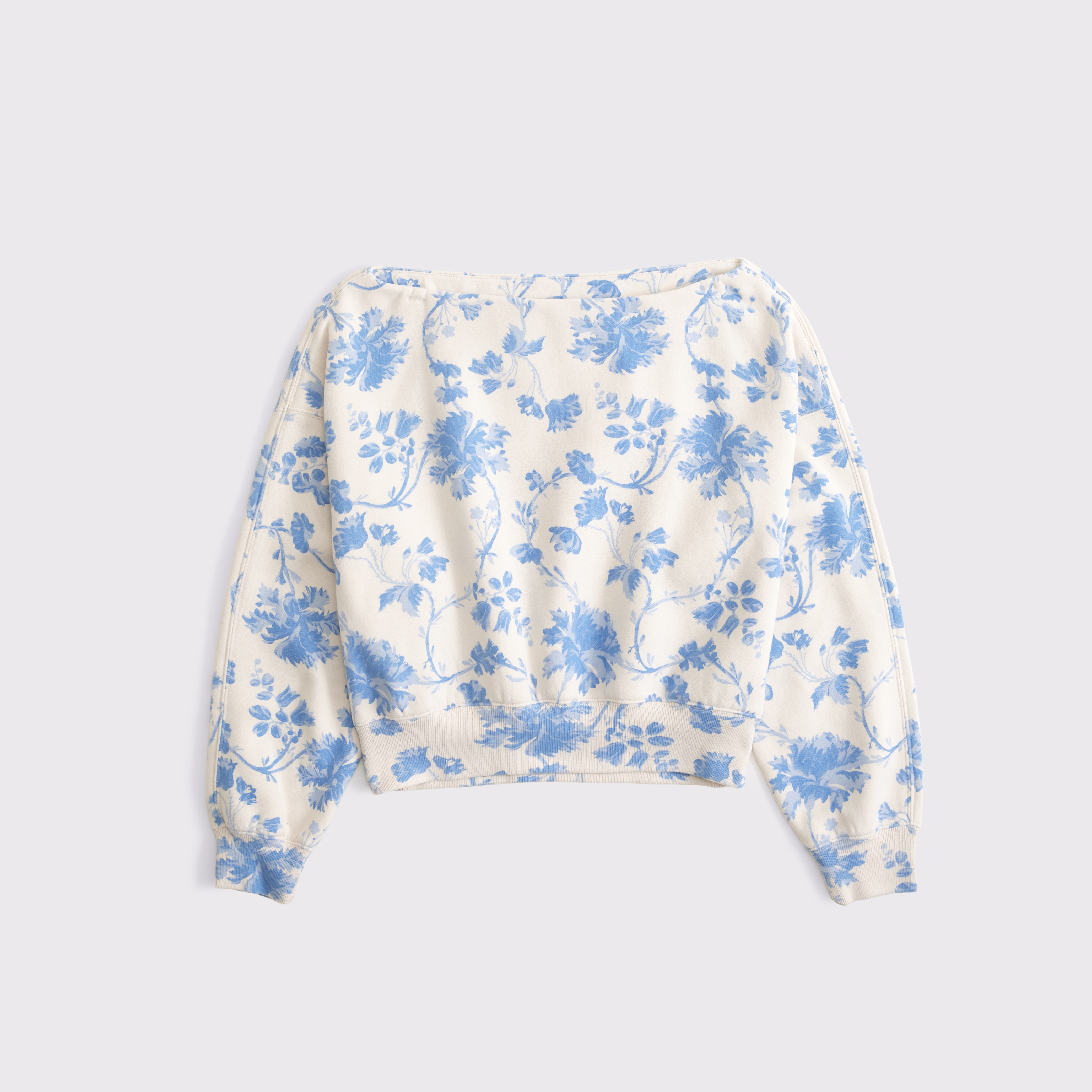 Abercrombie & Fitch Sunday Slash Top In White