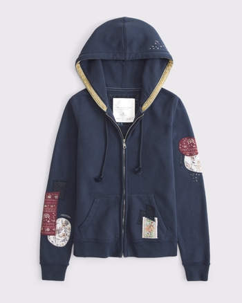Sunday Hooded Full-Zip from Abercrombie & Fitch - $120