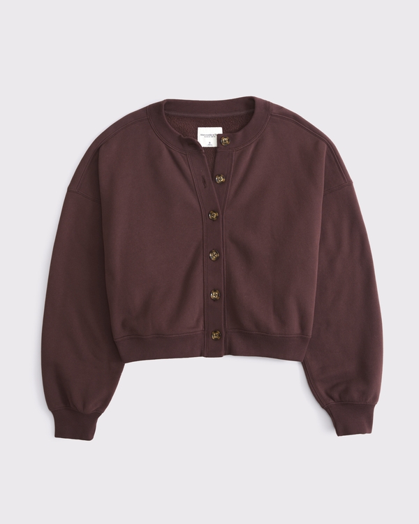Sunday Shrunken Crew Cardigan