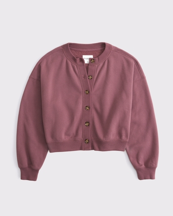 Sunday Shrunken Crew Cardigan